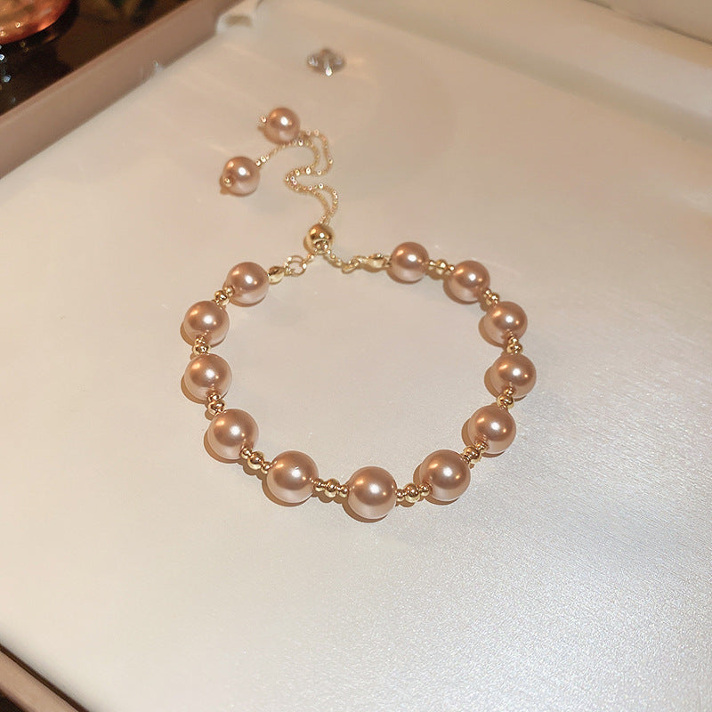 Wholesale Pearl Beaded Pull-out Bracelet