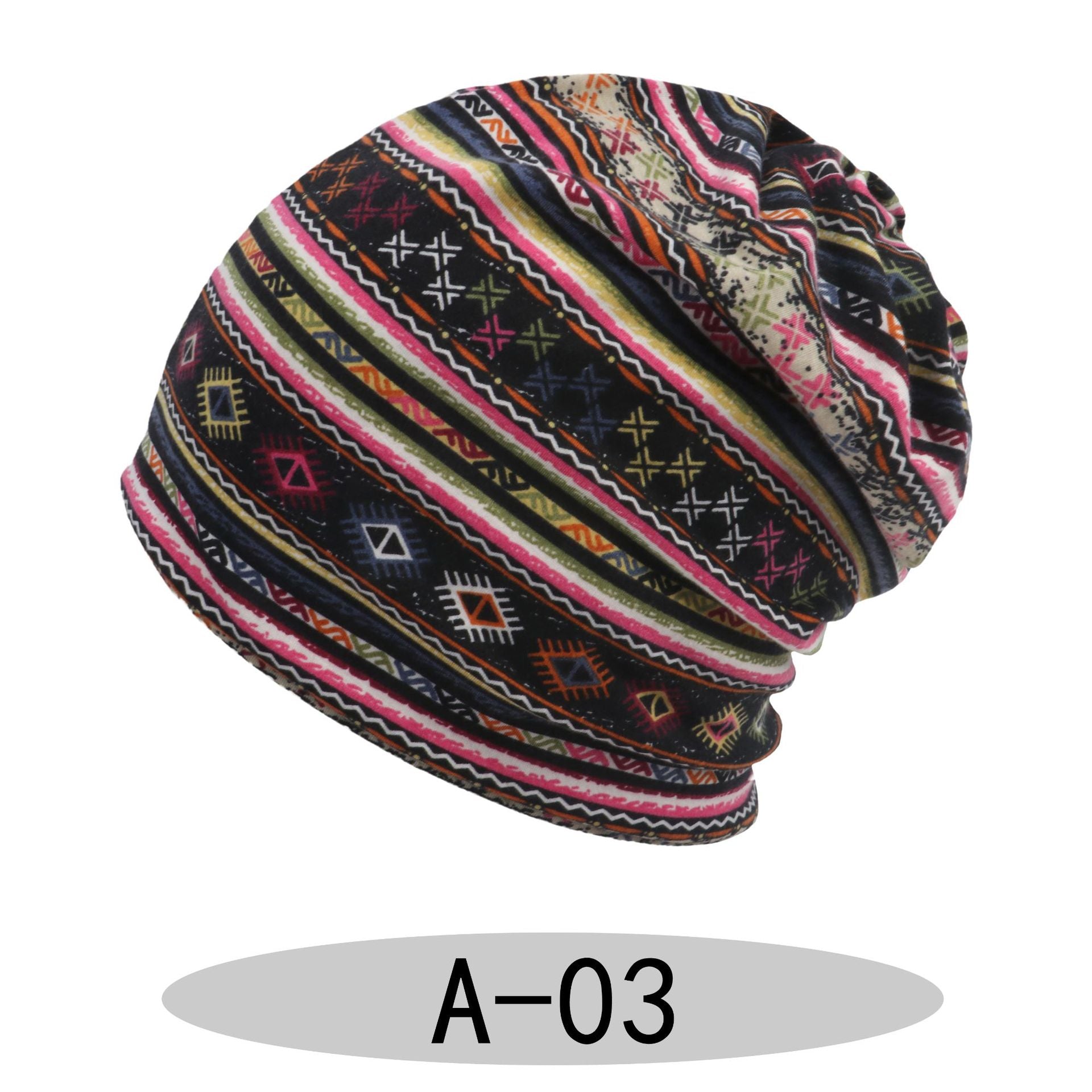 Wholesale Ethnic Style Series Cashew Flower Baotou Hat