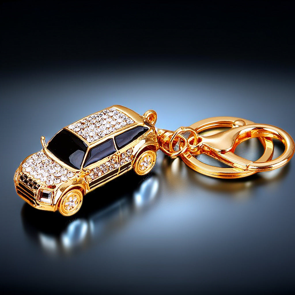 Wholesale Full Diamond Keychain Metal Bag Charm Chic Fashion Accessory OLY Exclusive