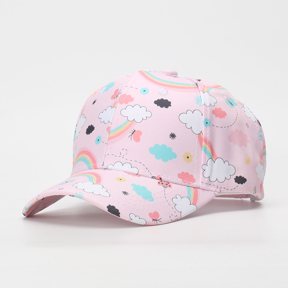 Wholesale Kids Fashion Colorful Tie-Dye Hat