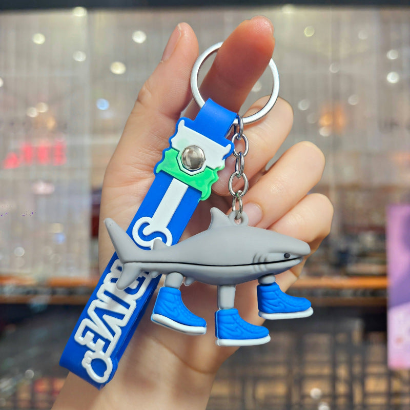 Wholesale Cute cartoon diverse animal Cute Keychain OLY Exclusive