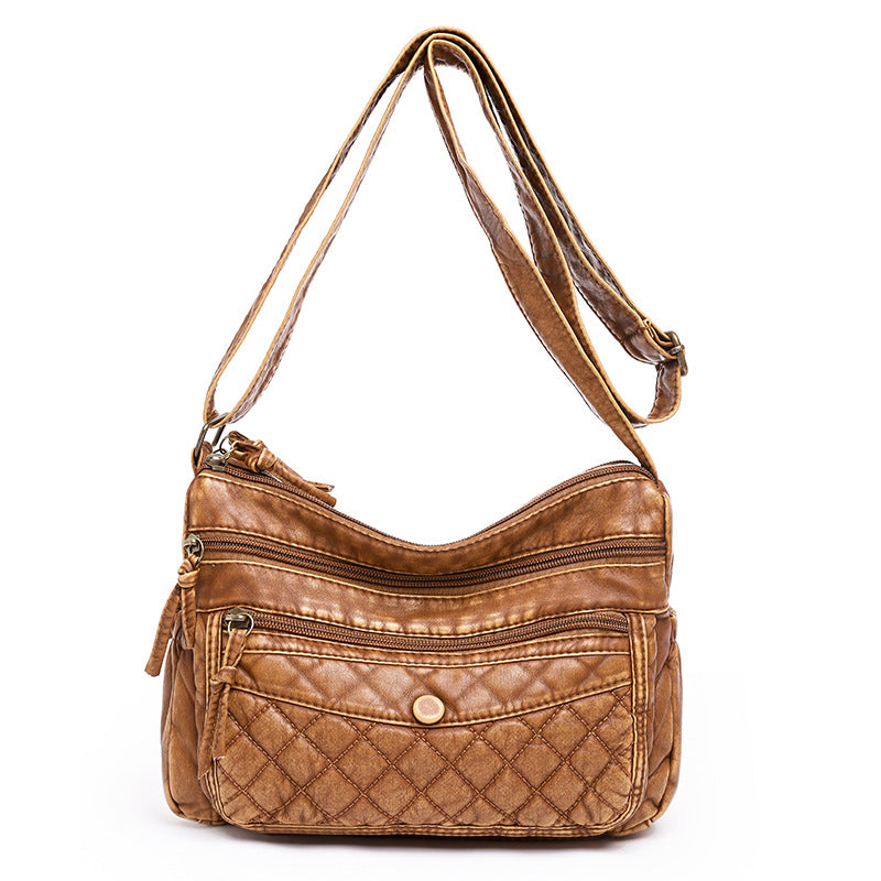 Bordado de bordado rómico de cuero suave de PU al por mayor