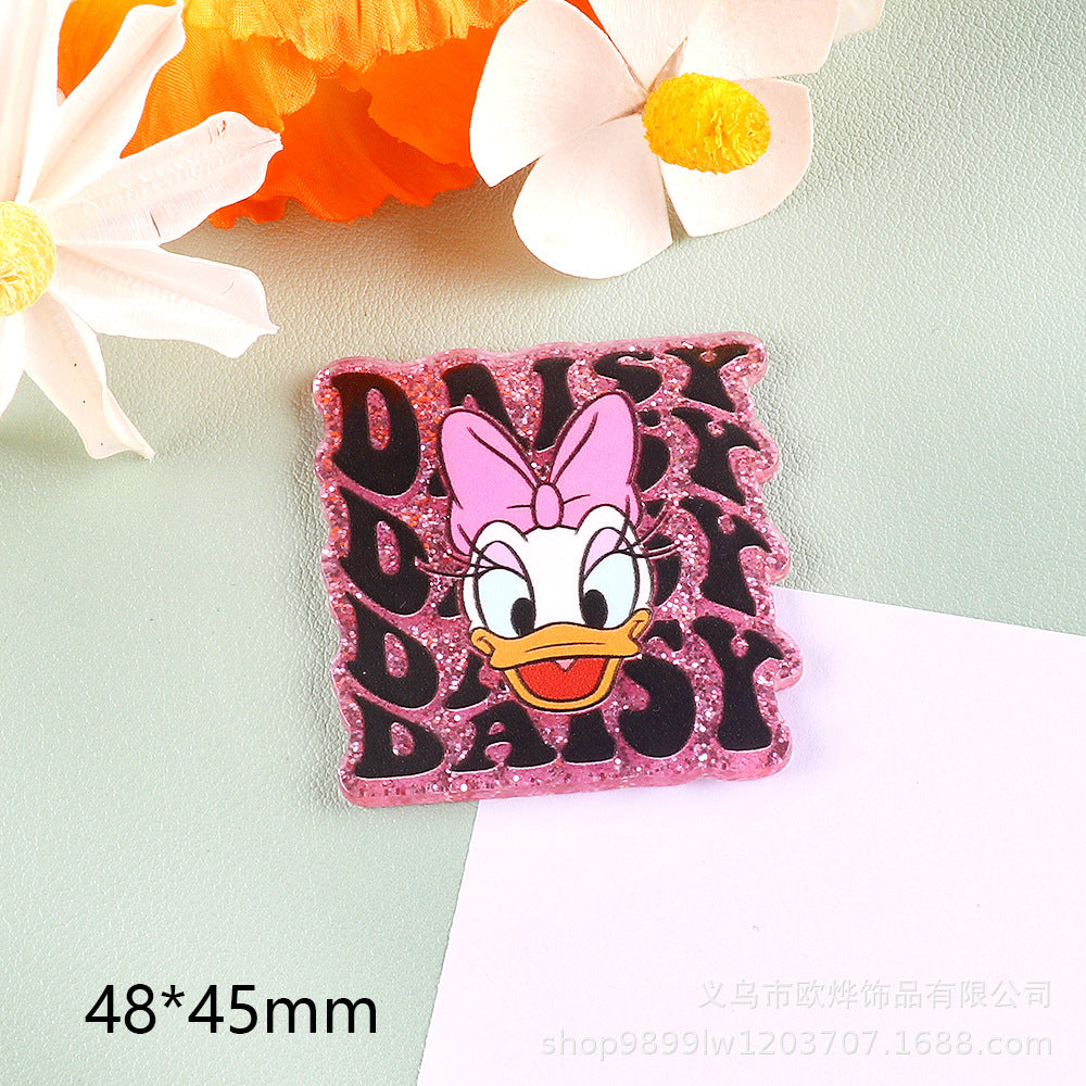 Wholesale 10pcs/pack Cartoon  cute acrylic pins  OLY Exclusive