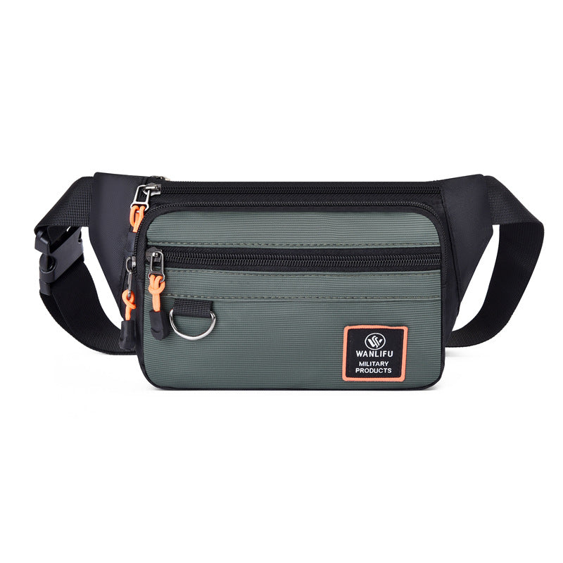 Wholesale Waist Bag Men Multi-compartment Chest Bag Messenger Bag