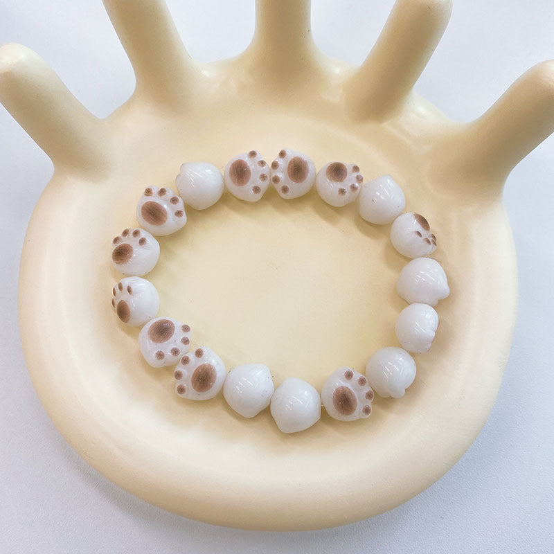 Wholesale Cute Cat Claw Resin Bracelet