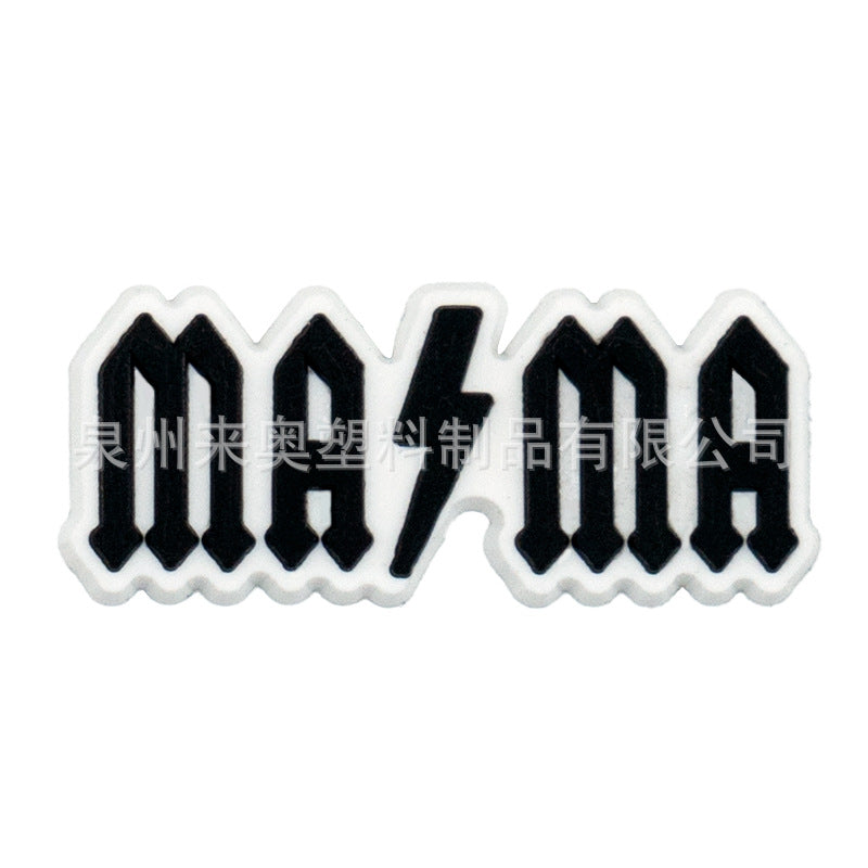 Wholesale 20pcs Parents'  Day straw hat accessories straw dust cover cartoon PVC soft glue straw clip straw cover