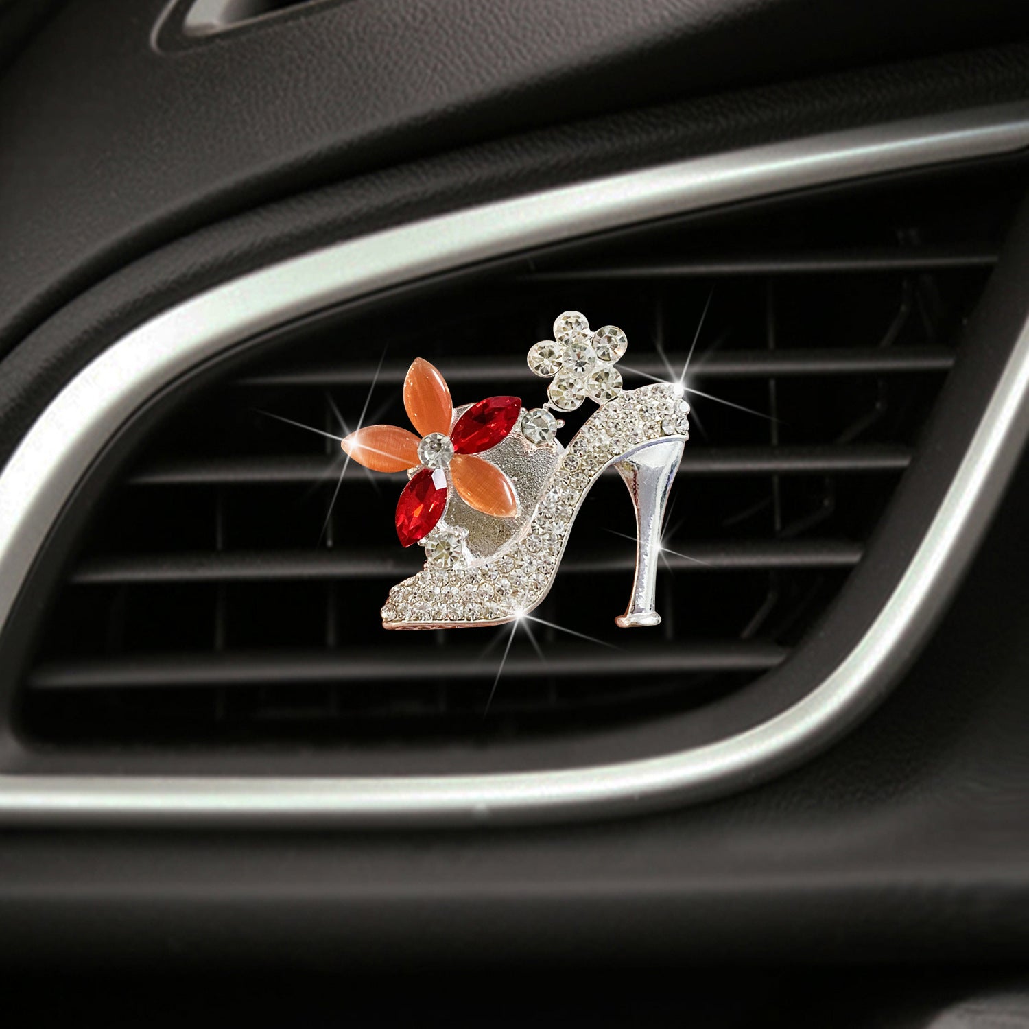 Wholesale Metal Color Rhinestone High Heels Car Load