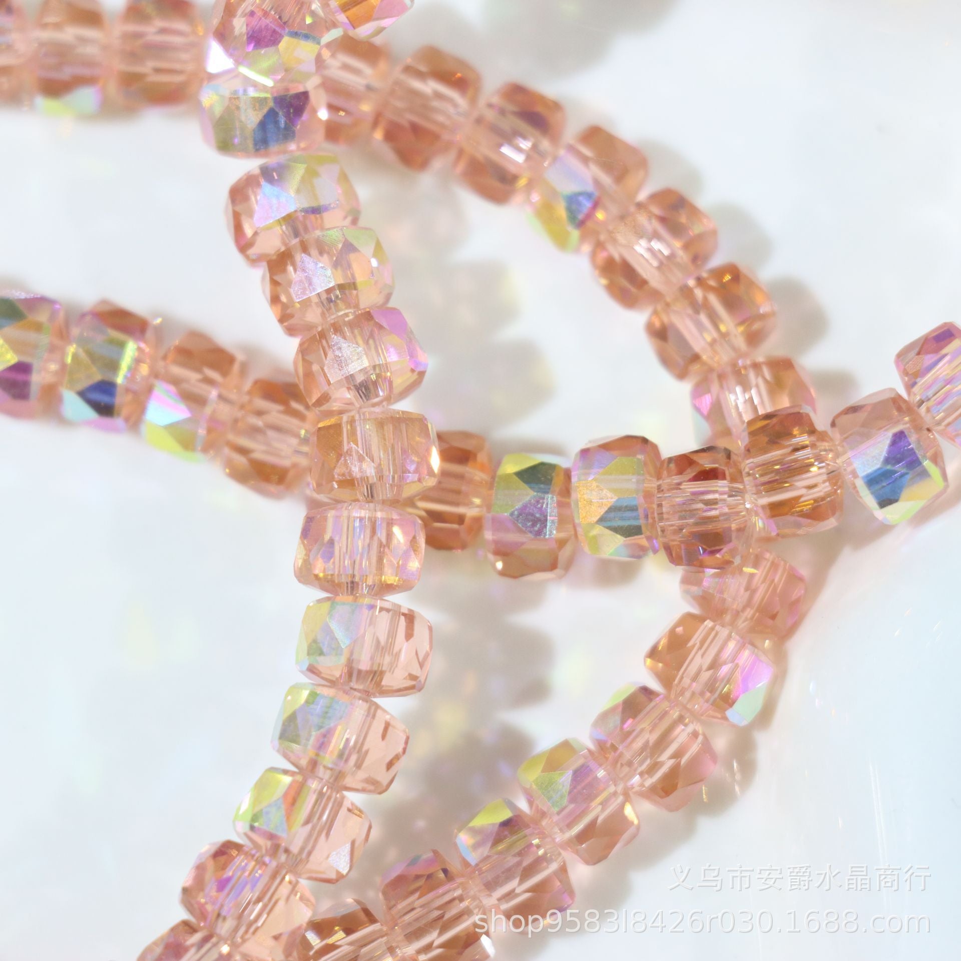 Wholesale 8mm Wheel Beads Crystal Beads