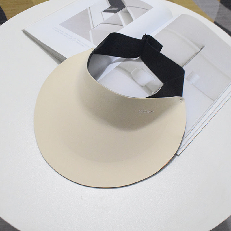 Protección de verano de nylon de nylon al por mayor Big Brim protector solar Sombrero vacío