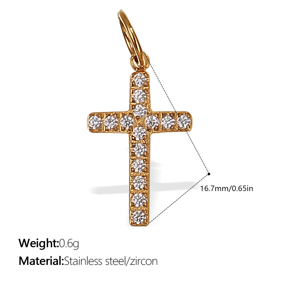 Wholesale Stainless Steel Cross Pendant Necklace