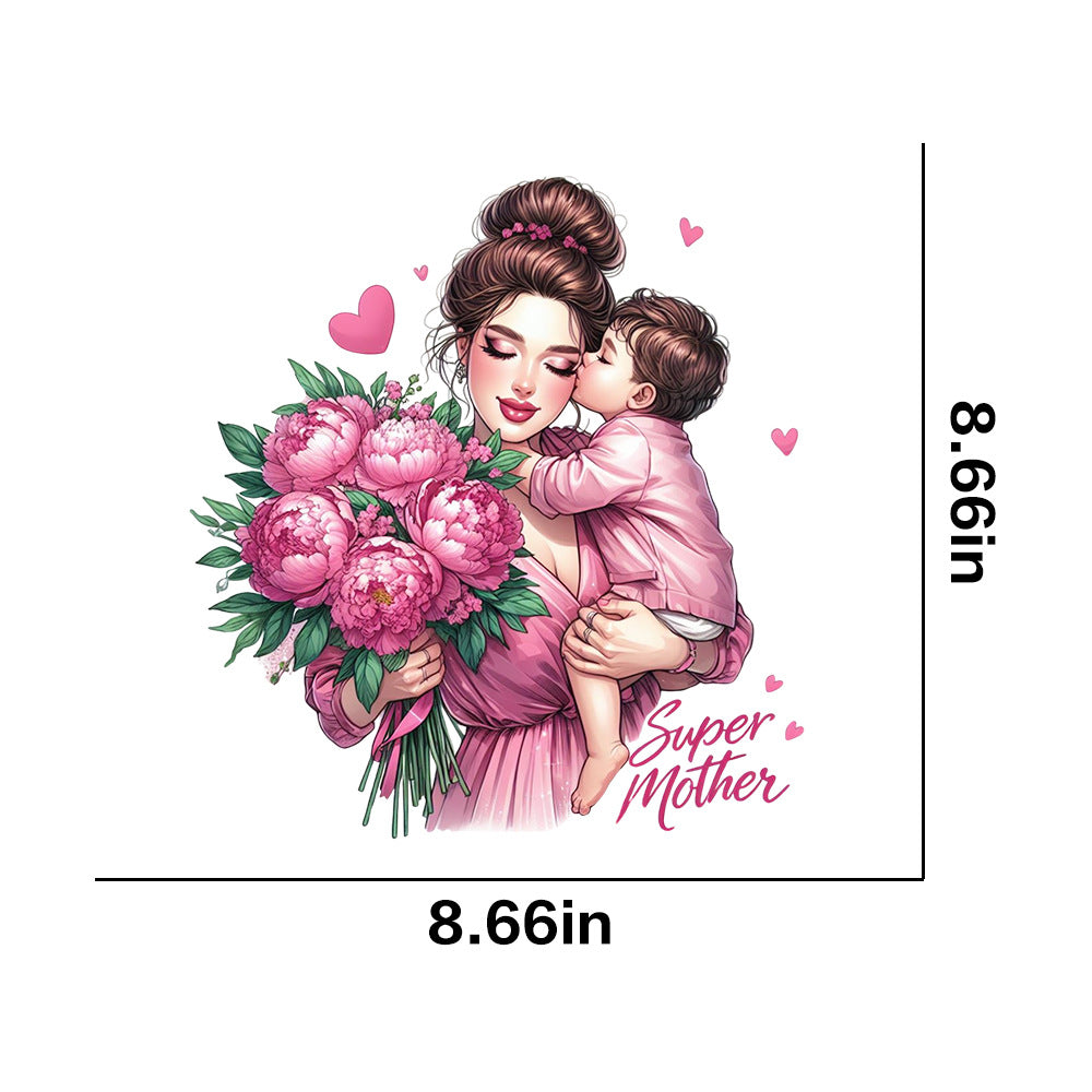 Wholesale Mother and child clothing UV DTF Ready to Press Transfers Wraps