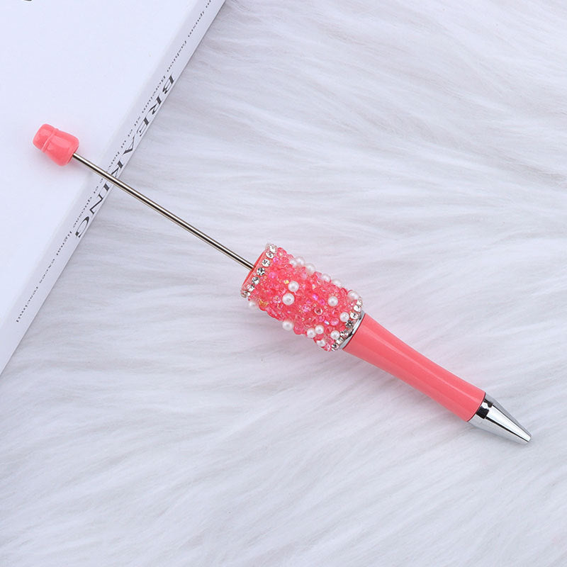 Wholesale 50pcs DIY Sugar White Rabbit Beads Dream Chasing Dream Cute Rabbit Beads Round Beads Cute Pen