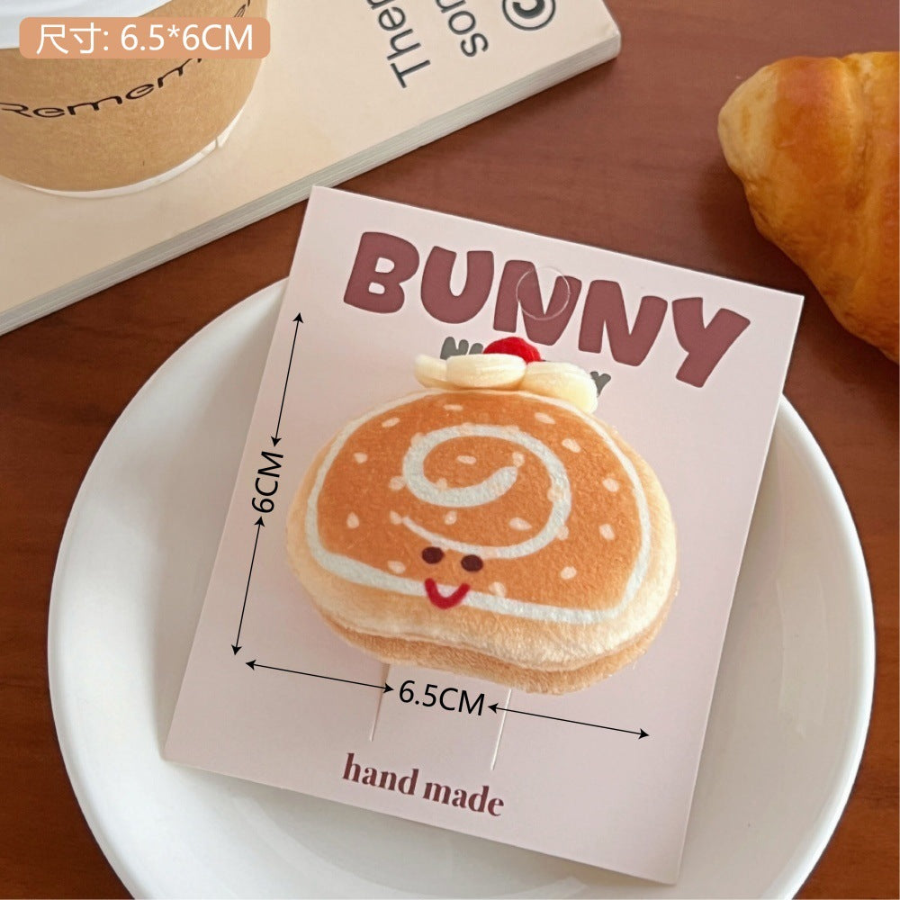 Wholesale Creative Cartoon Food Plush Doll Keychain