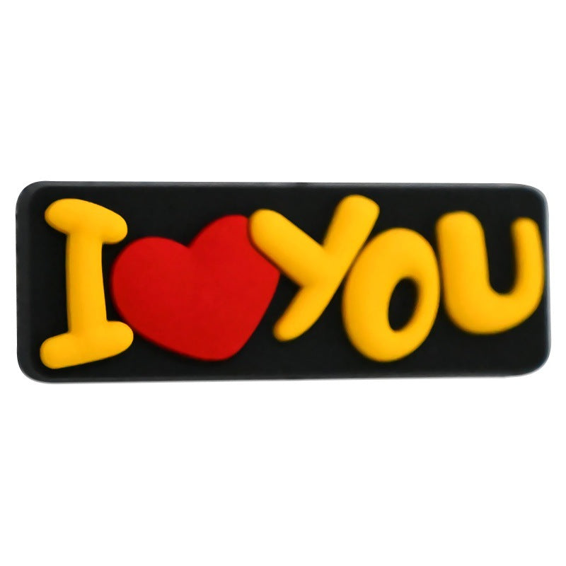 Wholesale Random 30pcs Valentine' s Day Series Love Cartoon Focal Beads