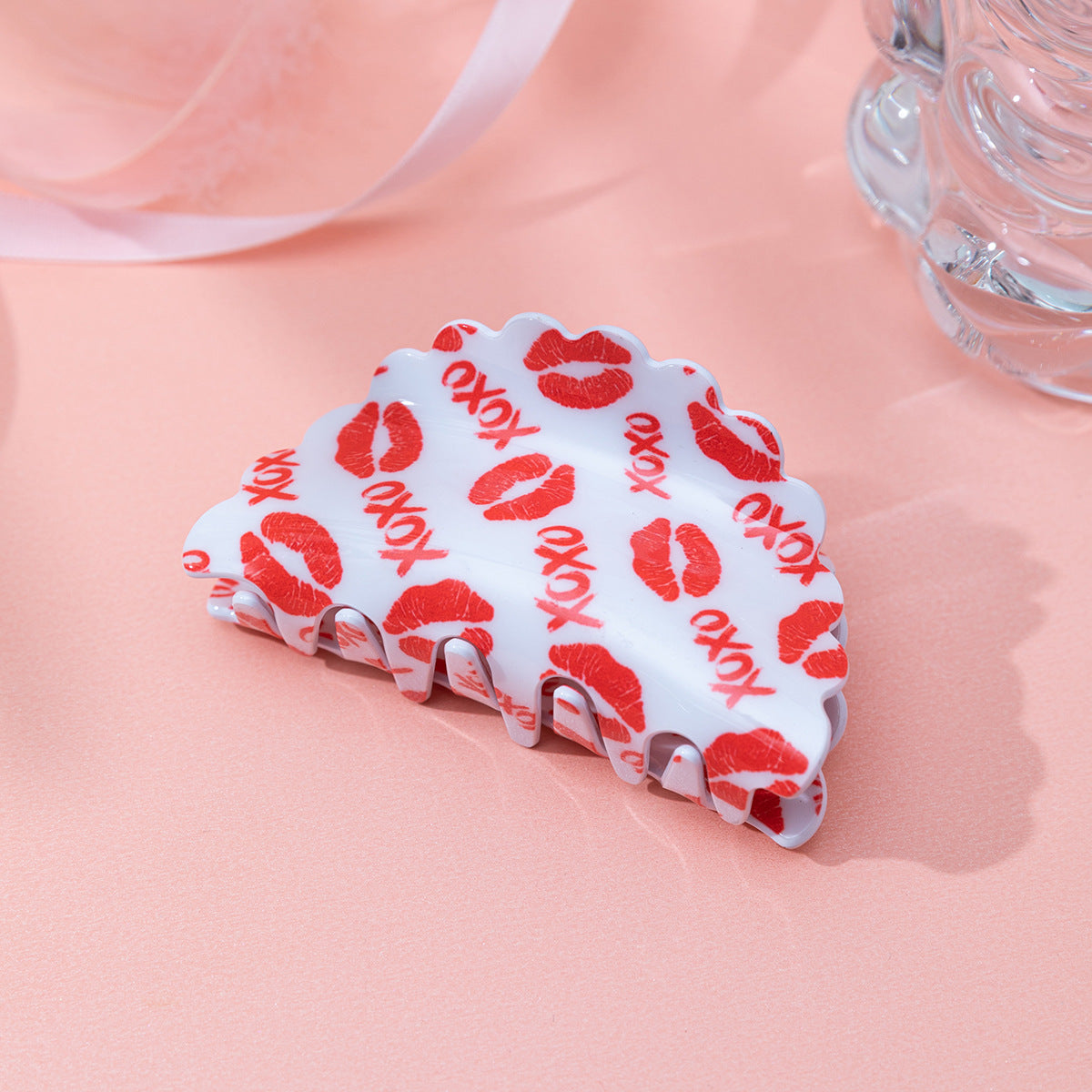 Wholesale Valentine's Day hair accessories party hairpin lip grip back shark clip sweet head accessories