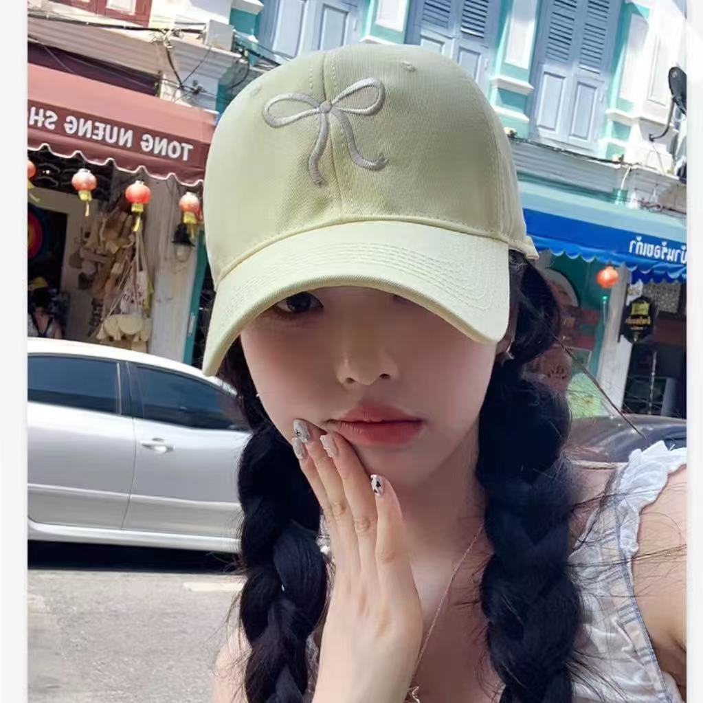 Wholesale bow baseball caps for women
