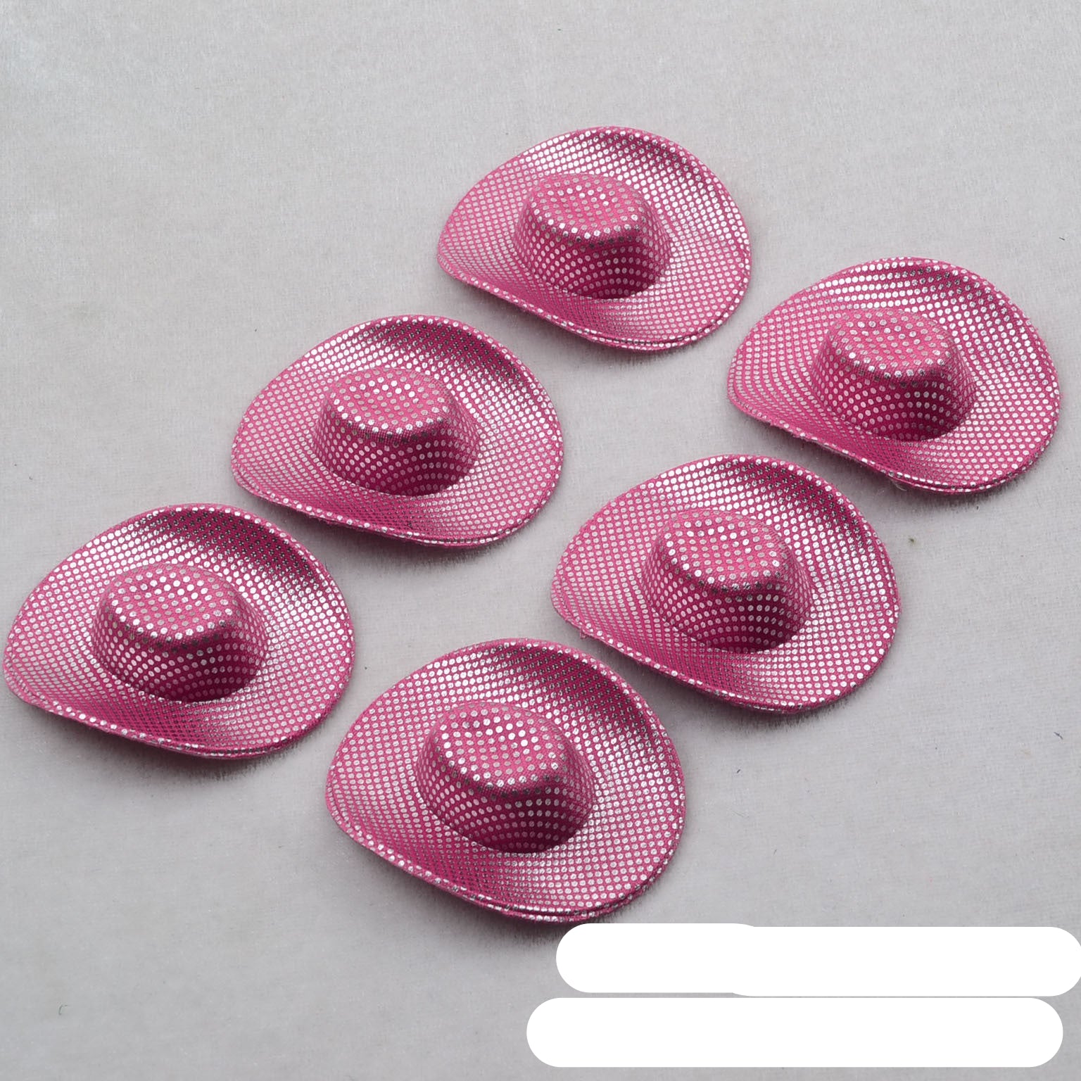 Wholesale new pet hat keychain Amazon pet jewelry perfume holder western cowboy hat accessories