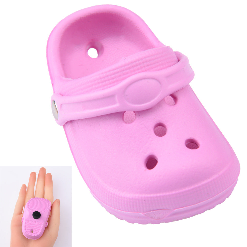 Wholesale 10PCS  PVC DIY Hole Shoes Accessories Cute Colorful Mini Shoes Flowers