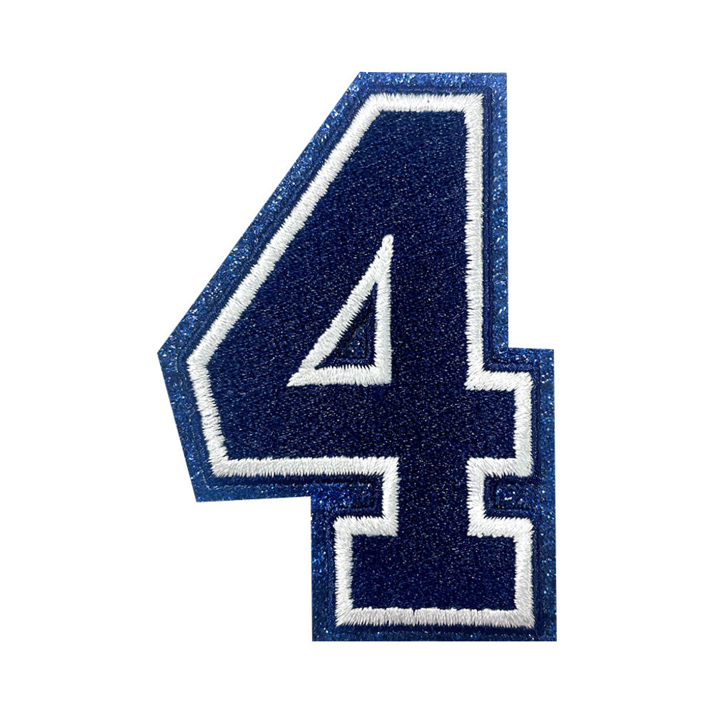 Wholesale Baseball Numbers 0 9 Iron On Embroidery Patches Polyester Fashion Accessory DIY Craft Supply For Clothing And Boutique Resale
