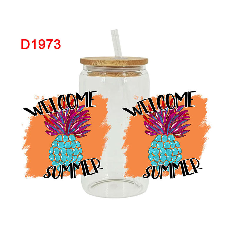 Wholesale UV Transfer Paste Glass Crystal Label Crystal Paste 16OZ UV DTF WRAPS