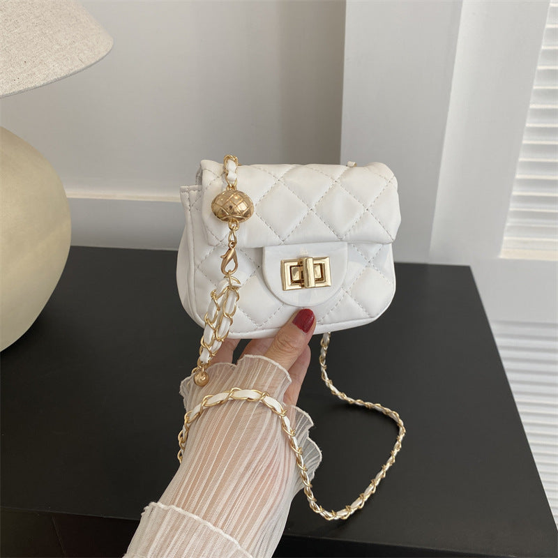 Wholesale Diamond Chain Versatile Shoulder Crossbody Bag