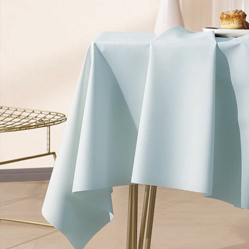 Wholesale Cream Style Lamb Skin TPU Tablecloth