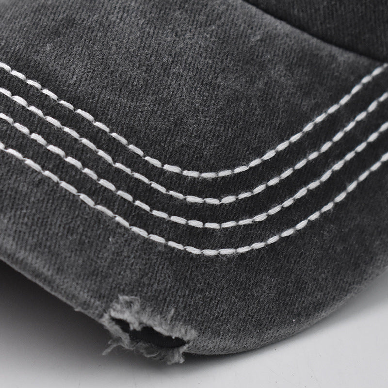 Wholesale DOG Embroidered Denim Baseball Cap