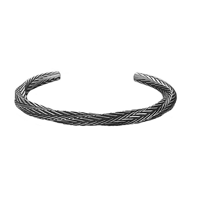 Wholesale Vintage Viking Pattern Adjustable Men's Bracelet