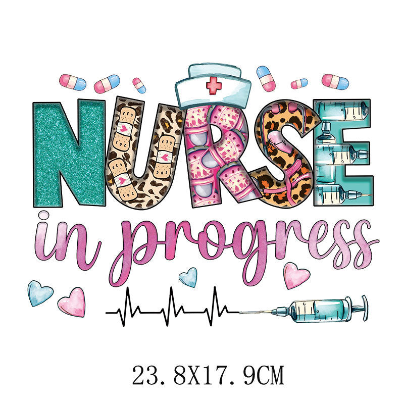 Wholesale Doctor and nurse heat transfer printing   UV DTF Ready to Press Transfers Wraps