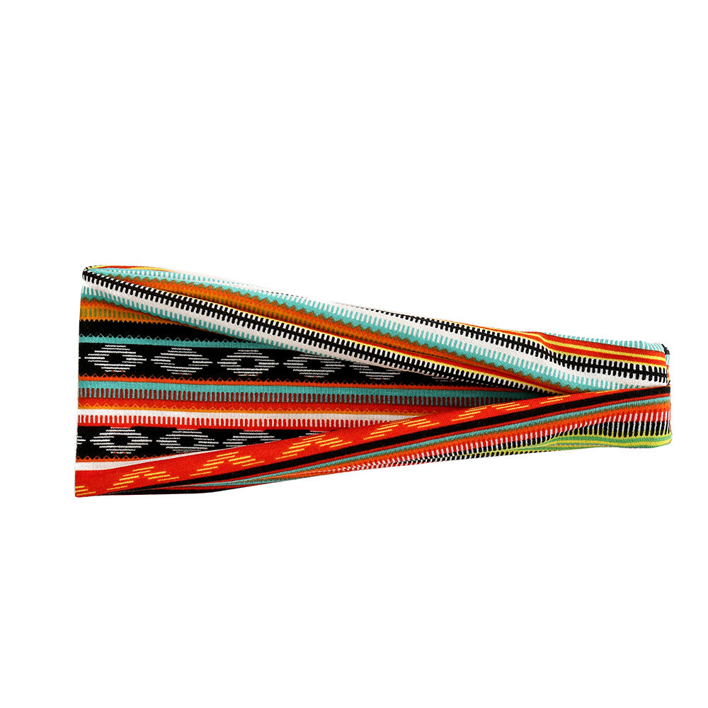 Wholesale Yoga Printed Bohemian Stretch Headband