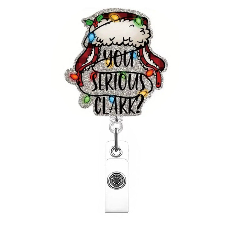 Wholesale Christmas Tree Christmas Cartoon Badge Reels