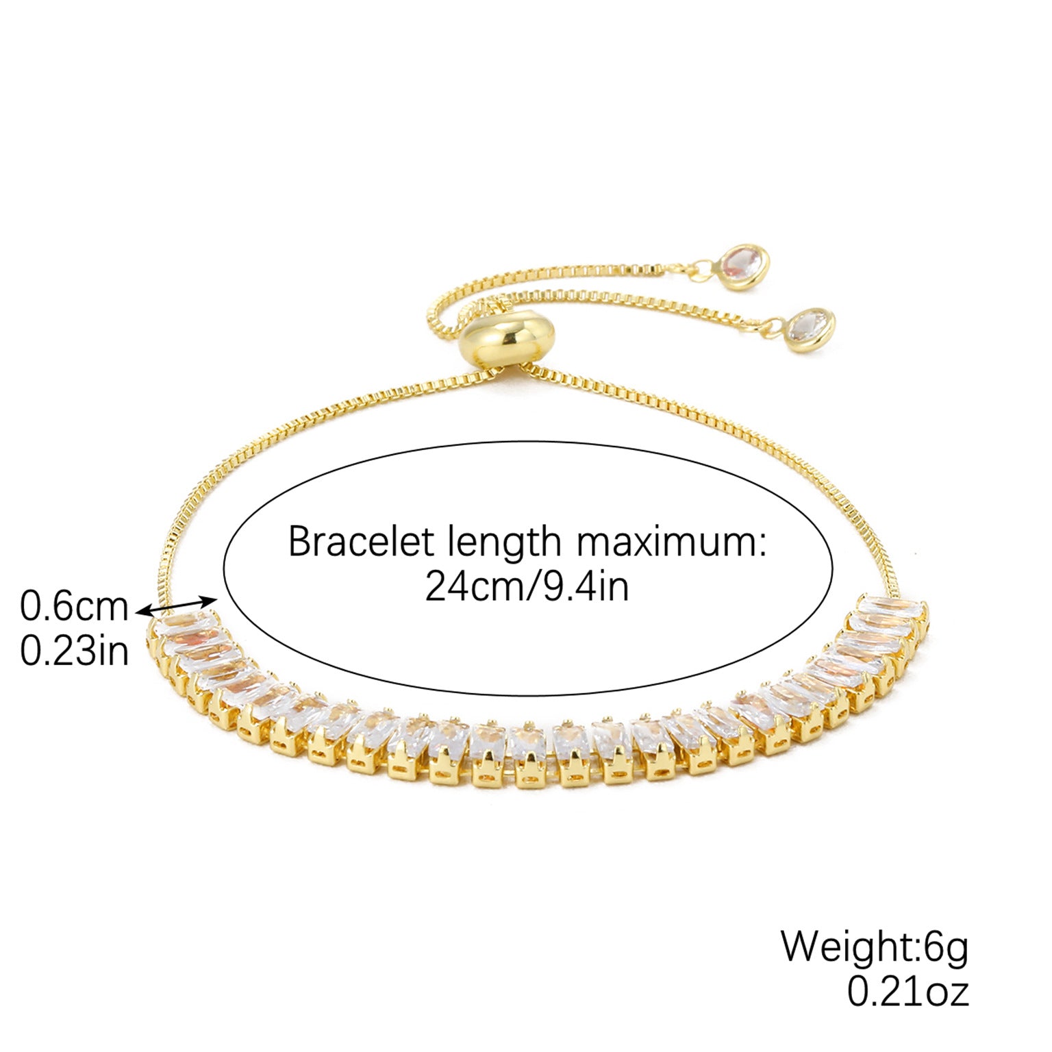 Wholesale  Adjustable Pull  Demon Eye Alloy Bracelet