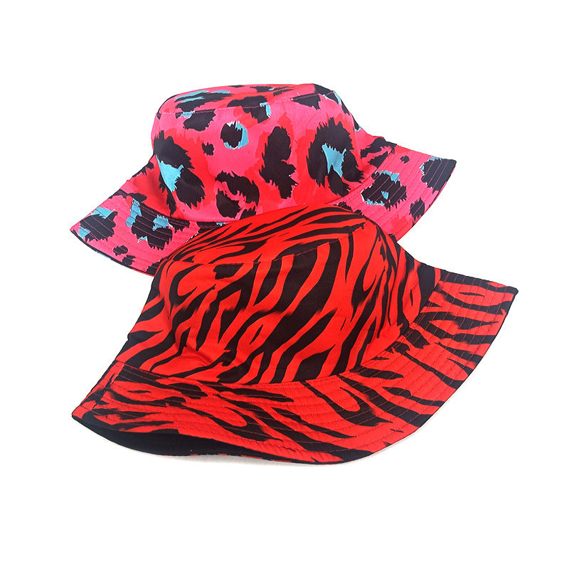 Wholesale Leopard Print Polyester Bucket Hat
