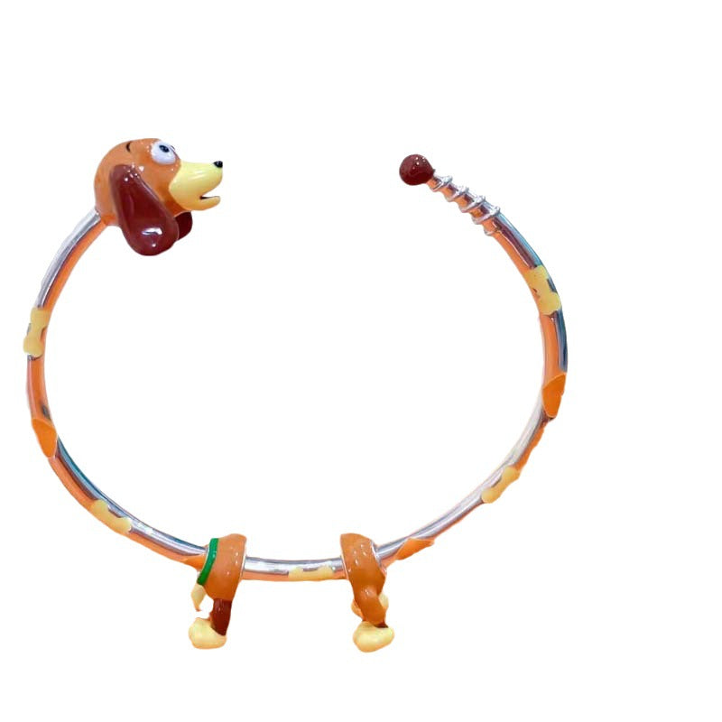 Wholesale Cartoon Spring Dog Bracelet for Female Dogs