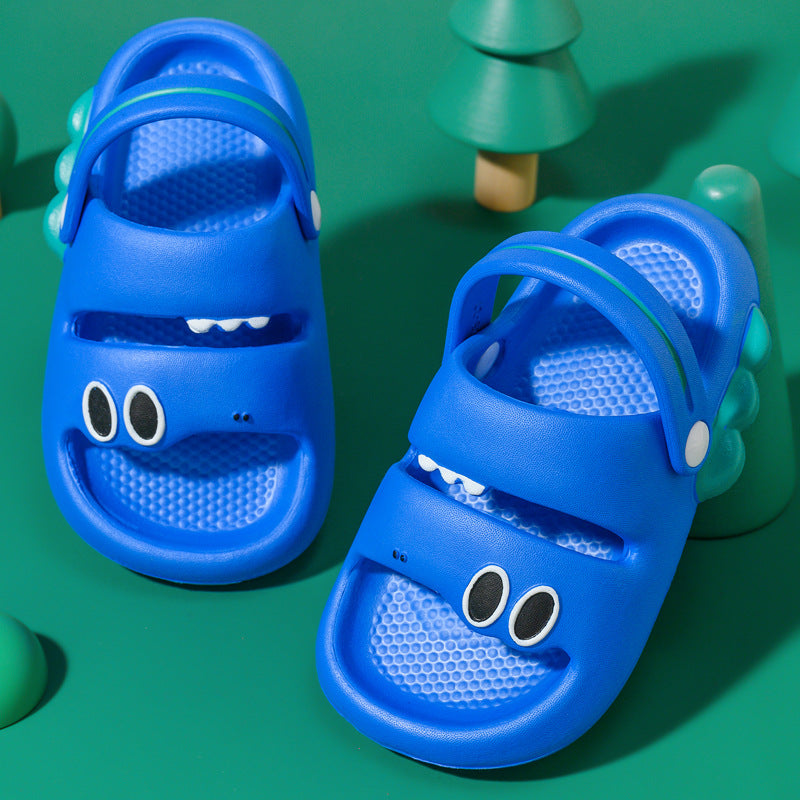 Wholesale PVC Cartoon Kids Hole Shoes