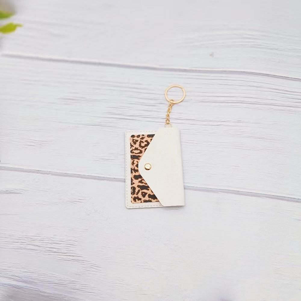 Wholesale Creative Fashion All-match Bus Card Holder Keychain