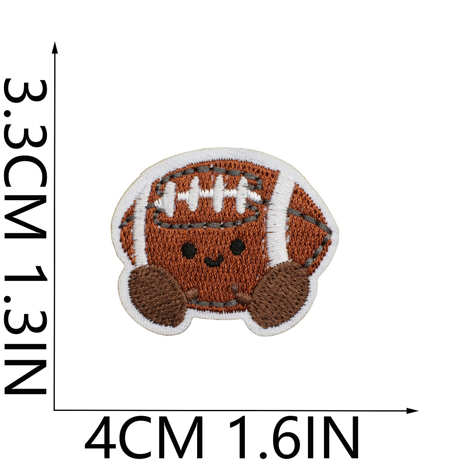 Wholesale Badminton racket embroidered patch