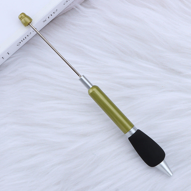 Wholesale 5pcs Beadable Pens Sponge Sheath Beadable Pen DIY Pen Office Supplies