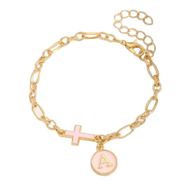 Wholesale Cross Easter Stainless Steel Bracelet