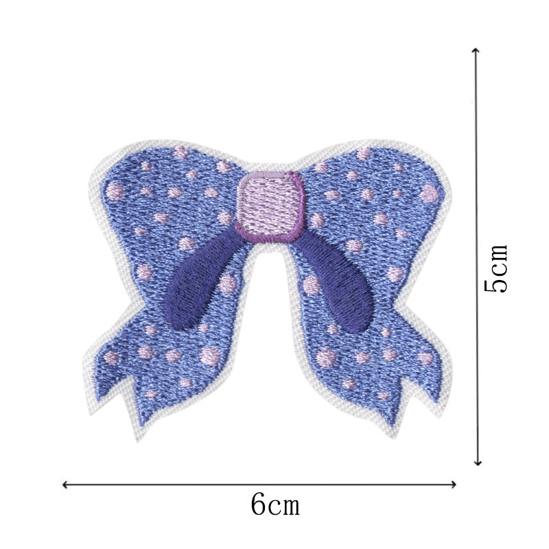 Wholesale Cartoon embroidery subsidy holiday beach vacation style clothing decoration stickers