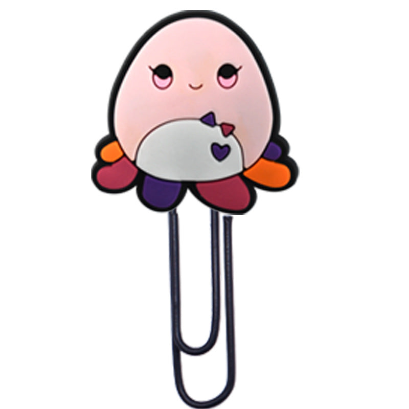 Wholesale Random 50pcs Cartoon Animal Paperclip Bookmarks