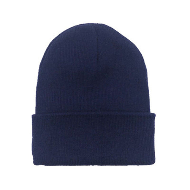 Wholesale Winter Outdoor Warm All-match Simple Wool Hat Beanie