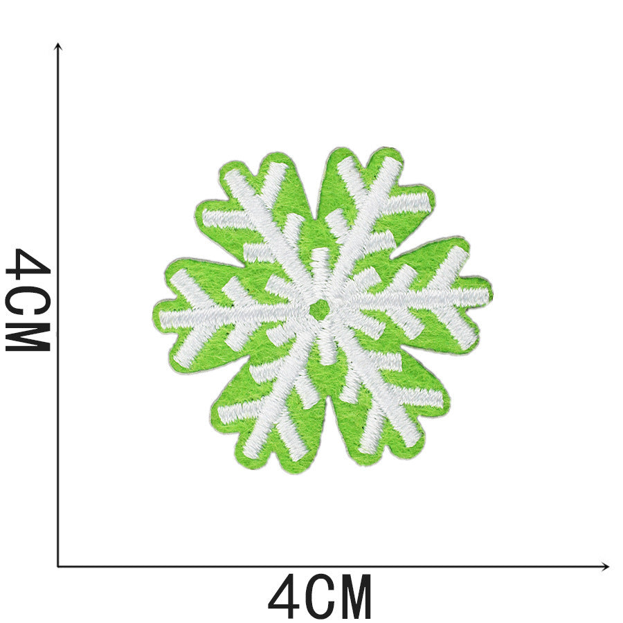 Wholesale Christmas embroidery cloth stickers letters  DIY Patches