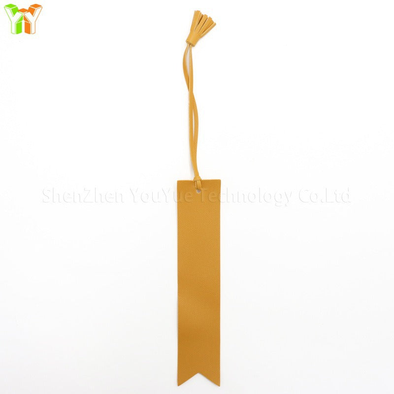 Wholesale  leather tassel bookmark