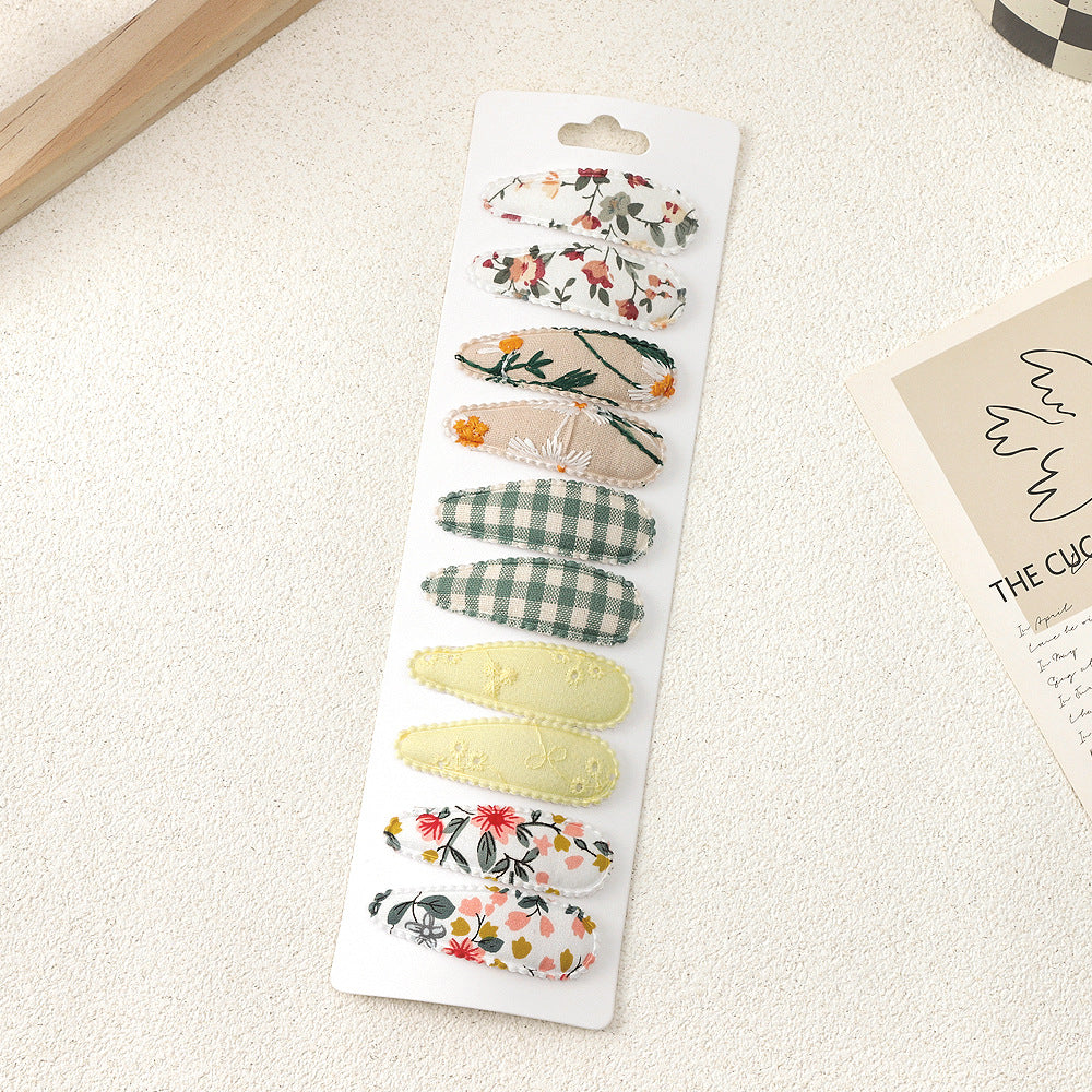 Wholesale New Water Drop bb Clip Hairpin Children's Bangs Clip Girl's Spring Hairpin Side Clip Hair Accessories Headdress