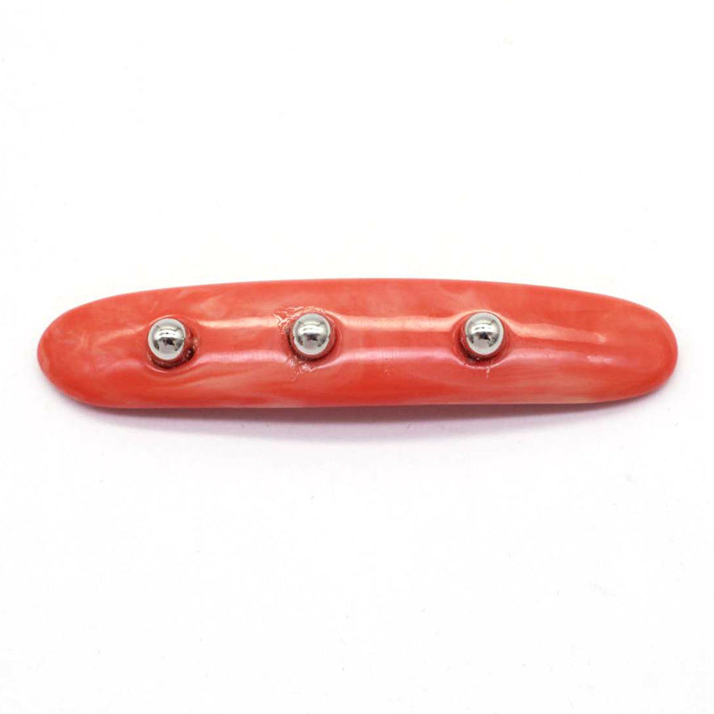 Wholesale Candy Color Resin Wavy Hair Clips