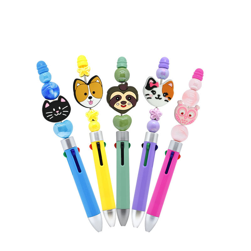 Wholesale Random 100pcs Cartoon Cute Animal Series Focal Beads