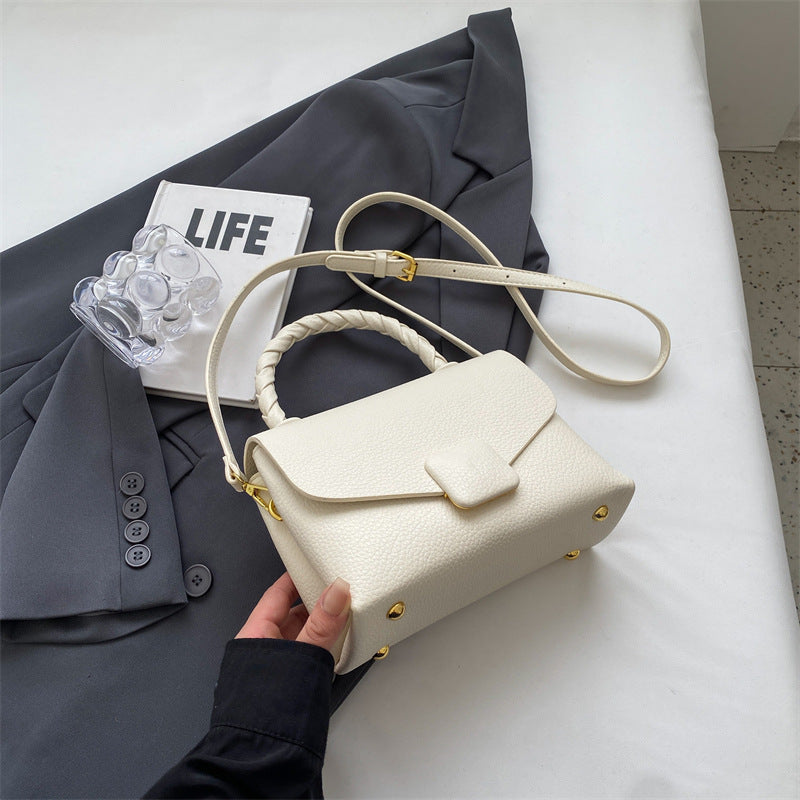 Wholesale Retro Shoulder Crossbody Bag Texture Small Square Bag