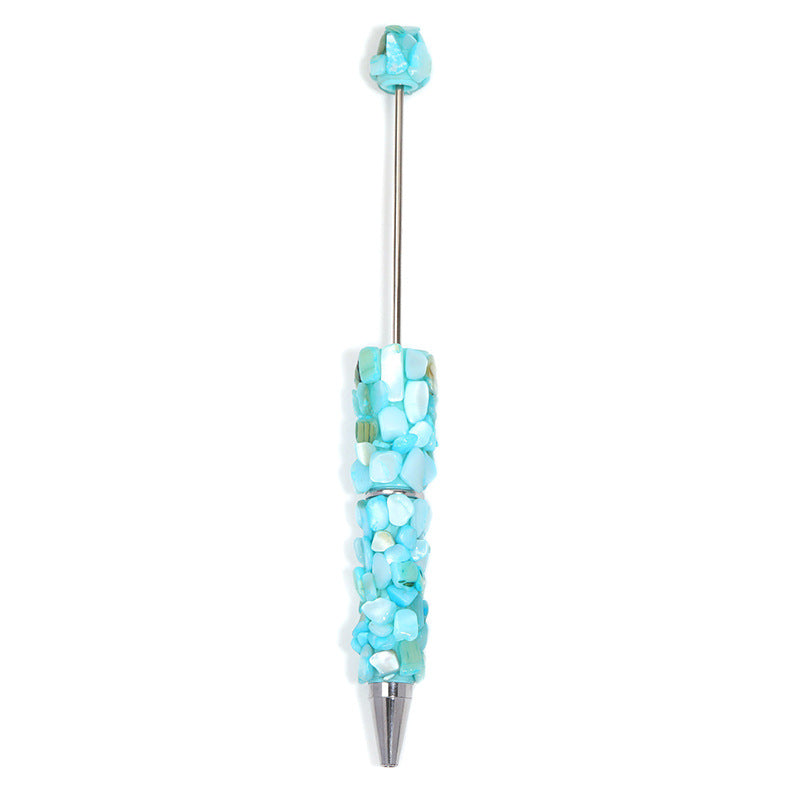Wholesale 5pcs Colorful Shell Heavy Beaded Cute Pen DIY Creative