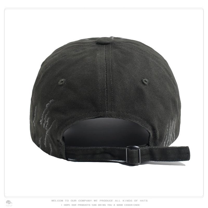Wholesale Retro Soft Top Curved Brim Cotton Baseball Caps